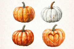 Pumpkin Patch Thanksgiving Clipart Bundle - CraftNest - Digital Crafting and Art