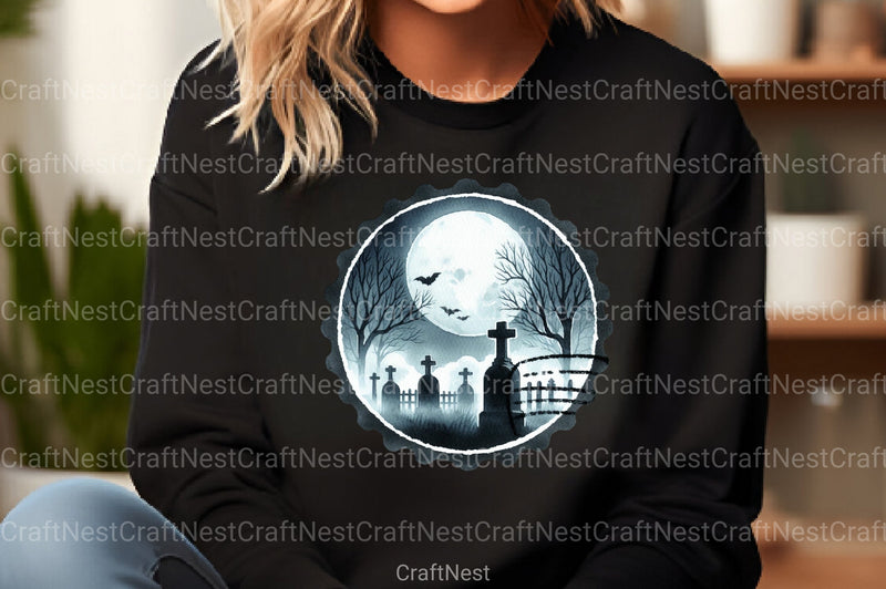 Halloween Stamp Clipart Bundle 1 - CraftNest - Digital Crafting and Art