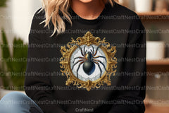 Antique Gothic Halloween Clipart Bundle 44 - CraftNest - Digital Crafting and Art