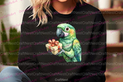 Christmas Birds Clipart Bundle 2 - CraftNest - Digital Crafting and Art