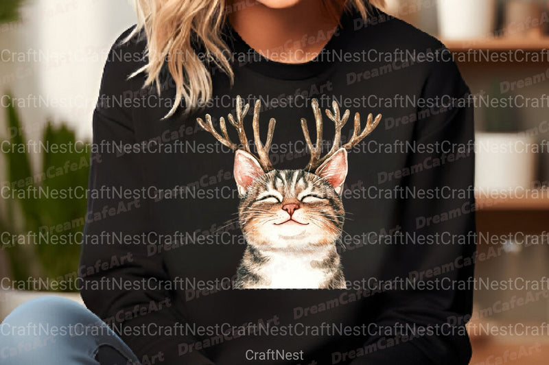 Christmas Animals Clipart Bundle 99 - CraftNest - Digital Crafting and Art