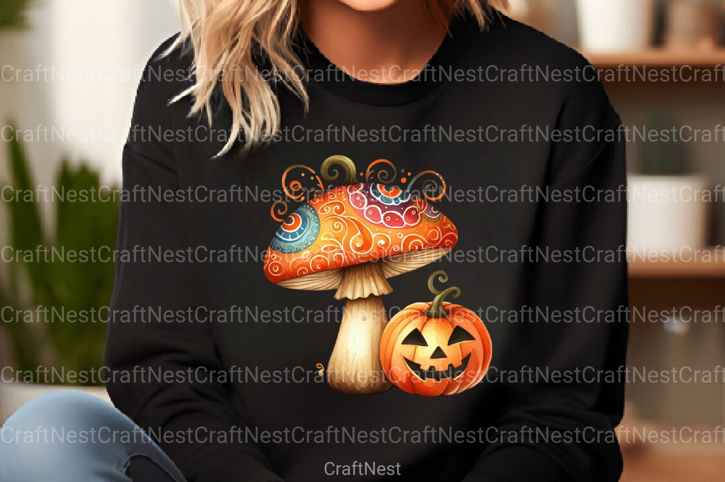 Groovy Halloween Clipart Bundle 25 - CraftNest - Digital Crafting and Art