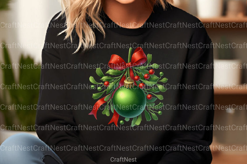 Christmas Ornament Clipart Bundle - CraftNest - Digital Crafting and Art