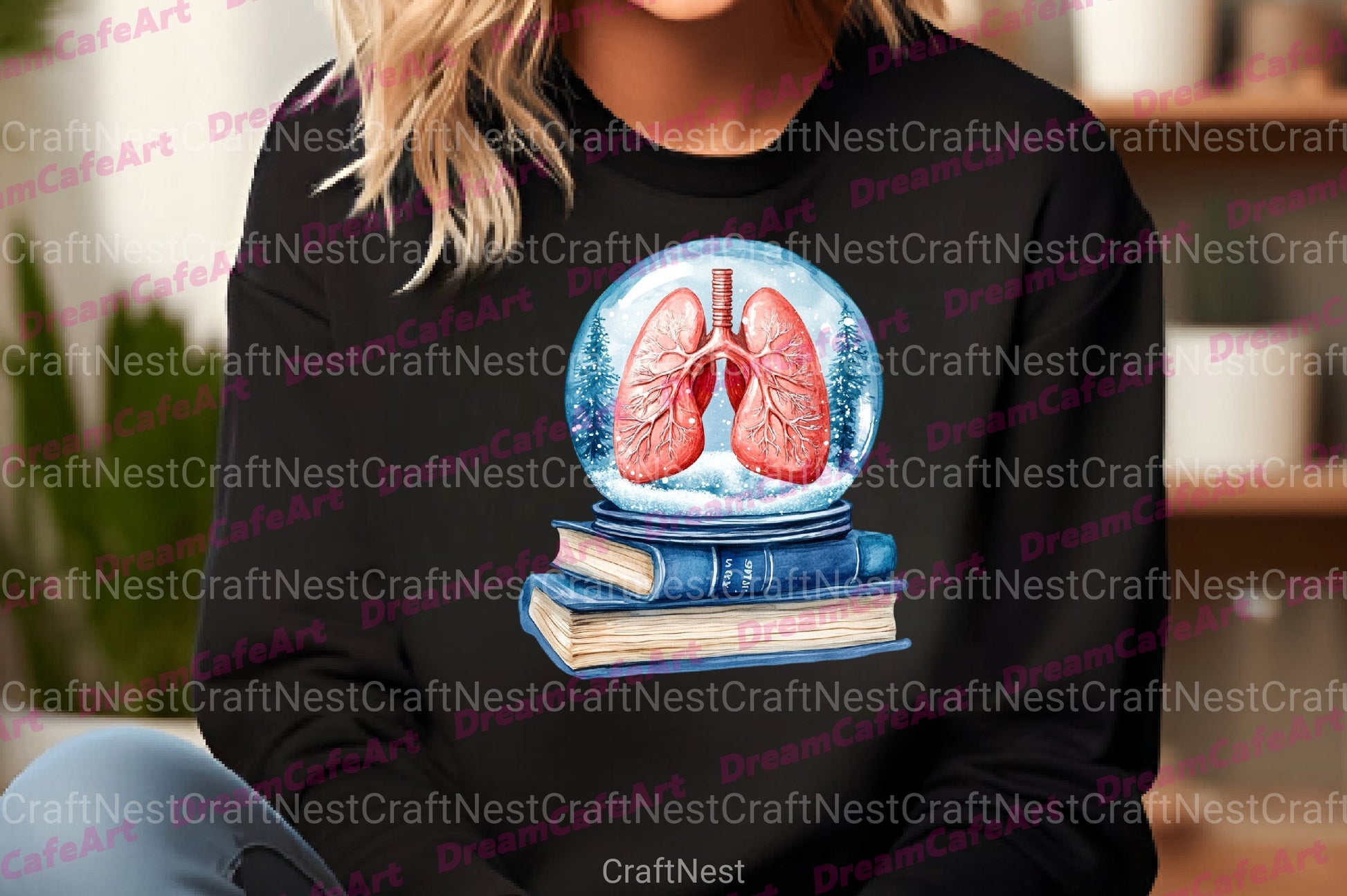 Lung Snow Globe Clipart Bundle - CraftNest - Digital Crafting and Art