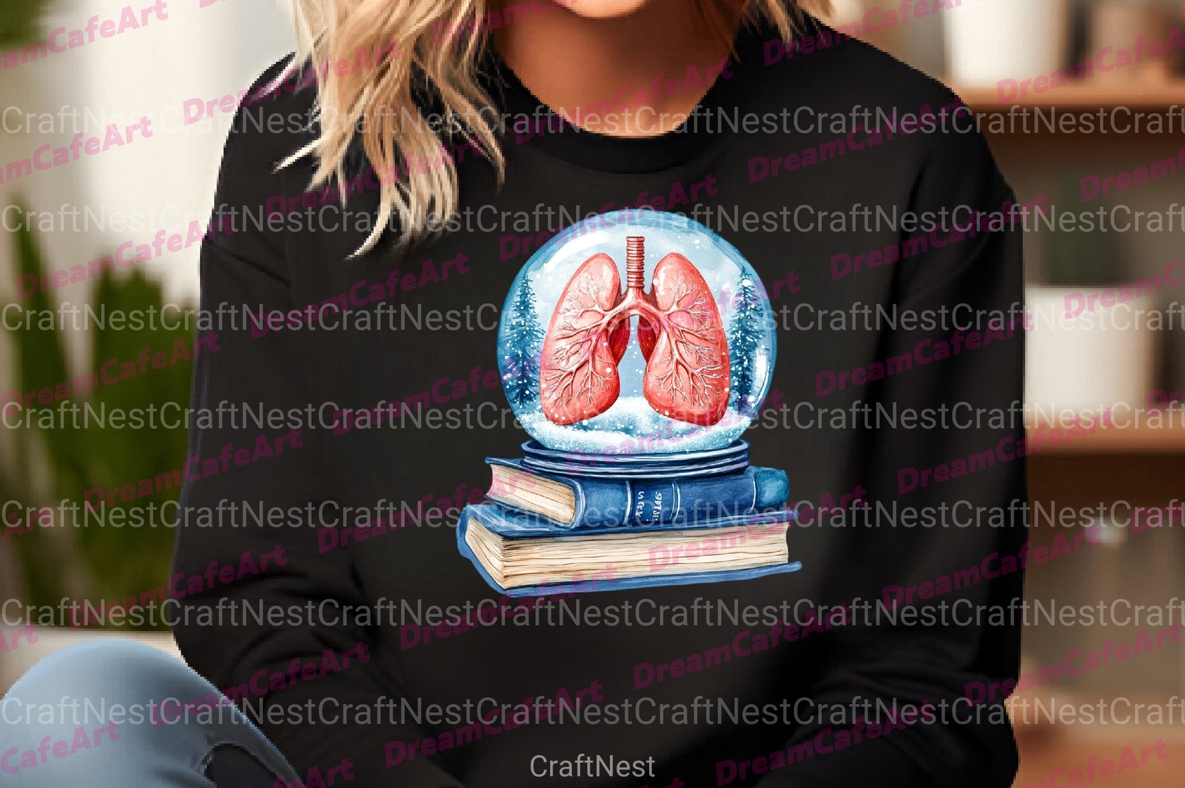 Lung Snow Globe Clipart Bundle - CraftNest - Digital Crafting and Art