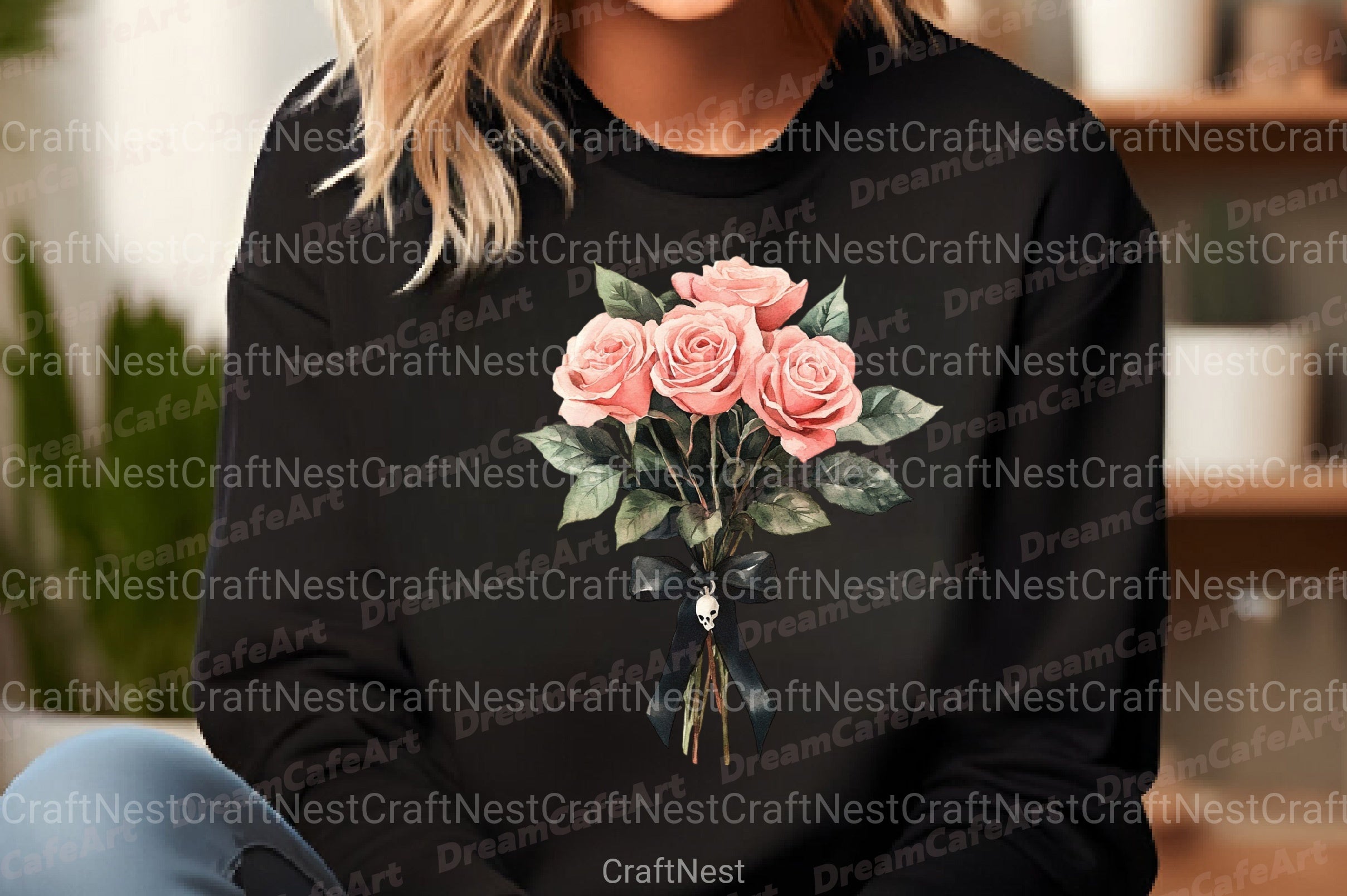 Black Pink Halloween Clipart Bundle - CraftNest - Digital Crafting and Art