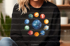 Solar System Clipart Bundle - CraftNest - Digital Crafting and Art