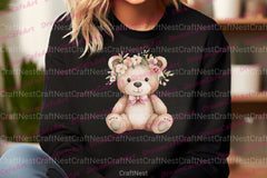 Teddy Bear Baby Shower Clipart Bundle - CraftNest - Digital Crafting and Art