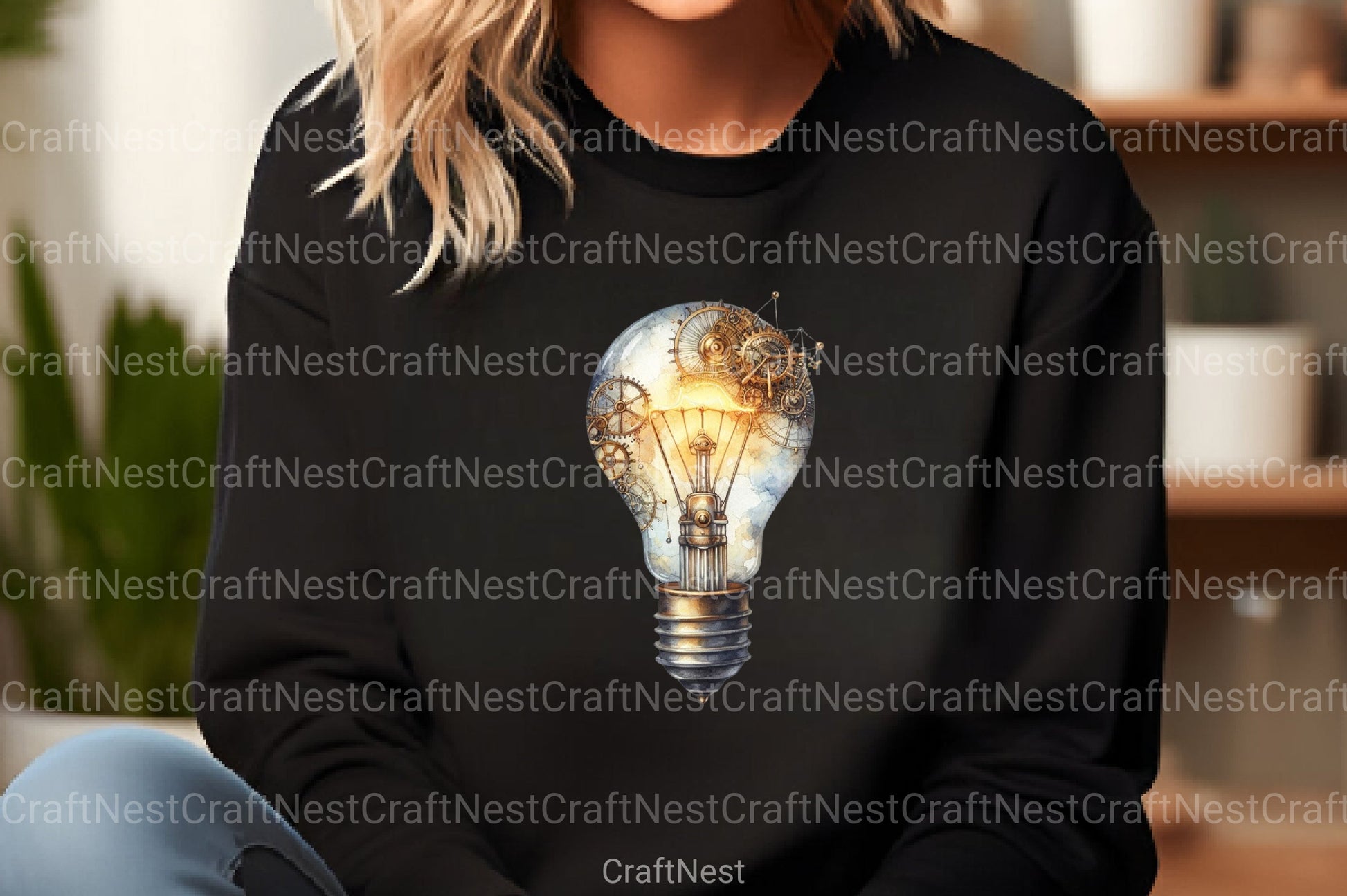 Steampunk Lightbulb Clipart Bundle - CraftNest - Digital Crafting and Art