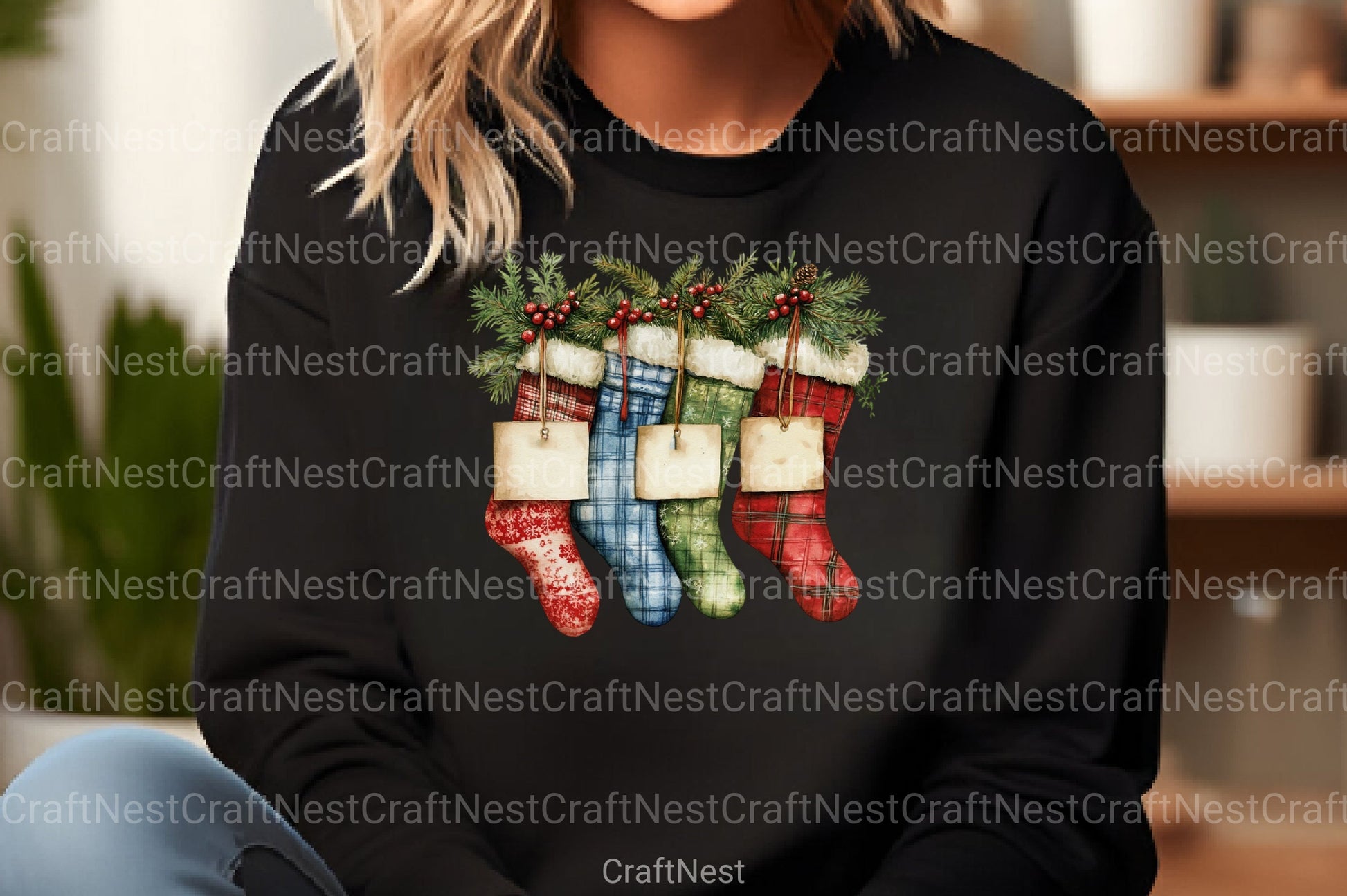 Christmas Family Clipart Bundle 2 - CraftNest - Digital Crafting and Art