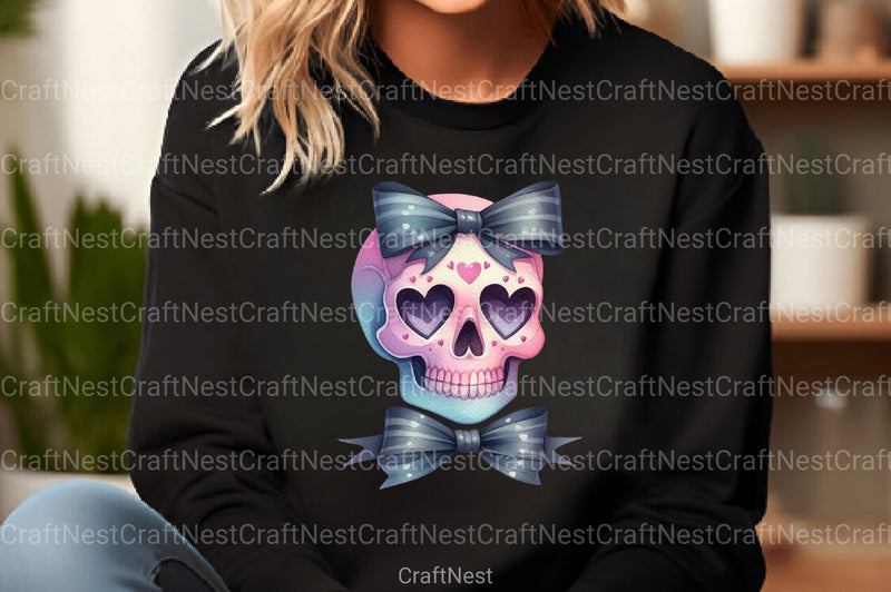 Gothic Coquette Halloween Clipart Bundle 1 - CraftNest - Digital Crafting and Art