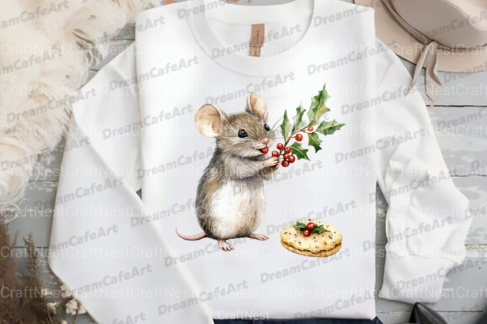 Christmas Animals Clipart Bundle 99 - CraftNest - Digital Crafting and Art