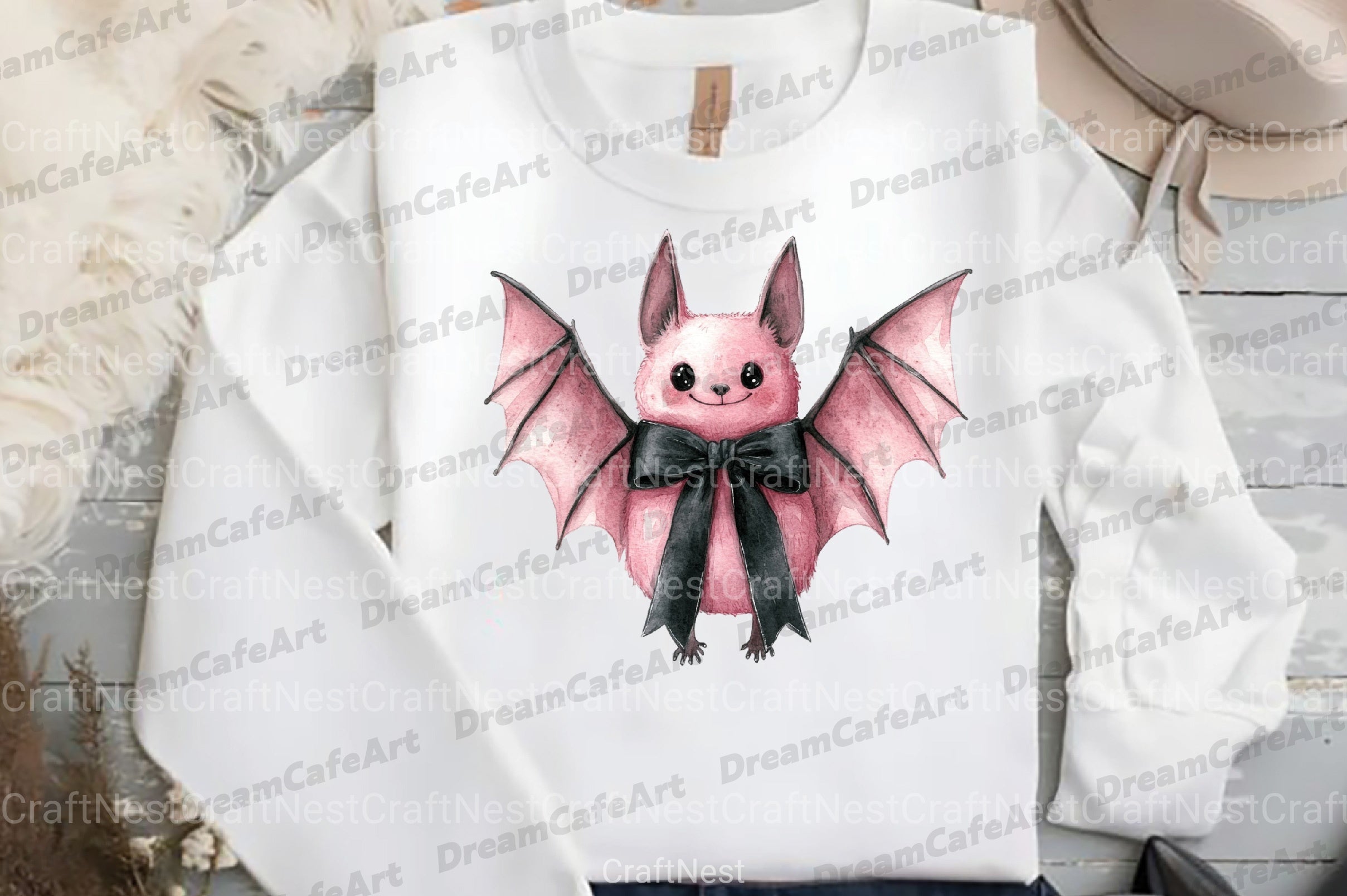 Black Pink Halloween Clipart Bundle - CraftNest - Digital Crafting and Art