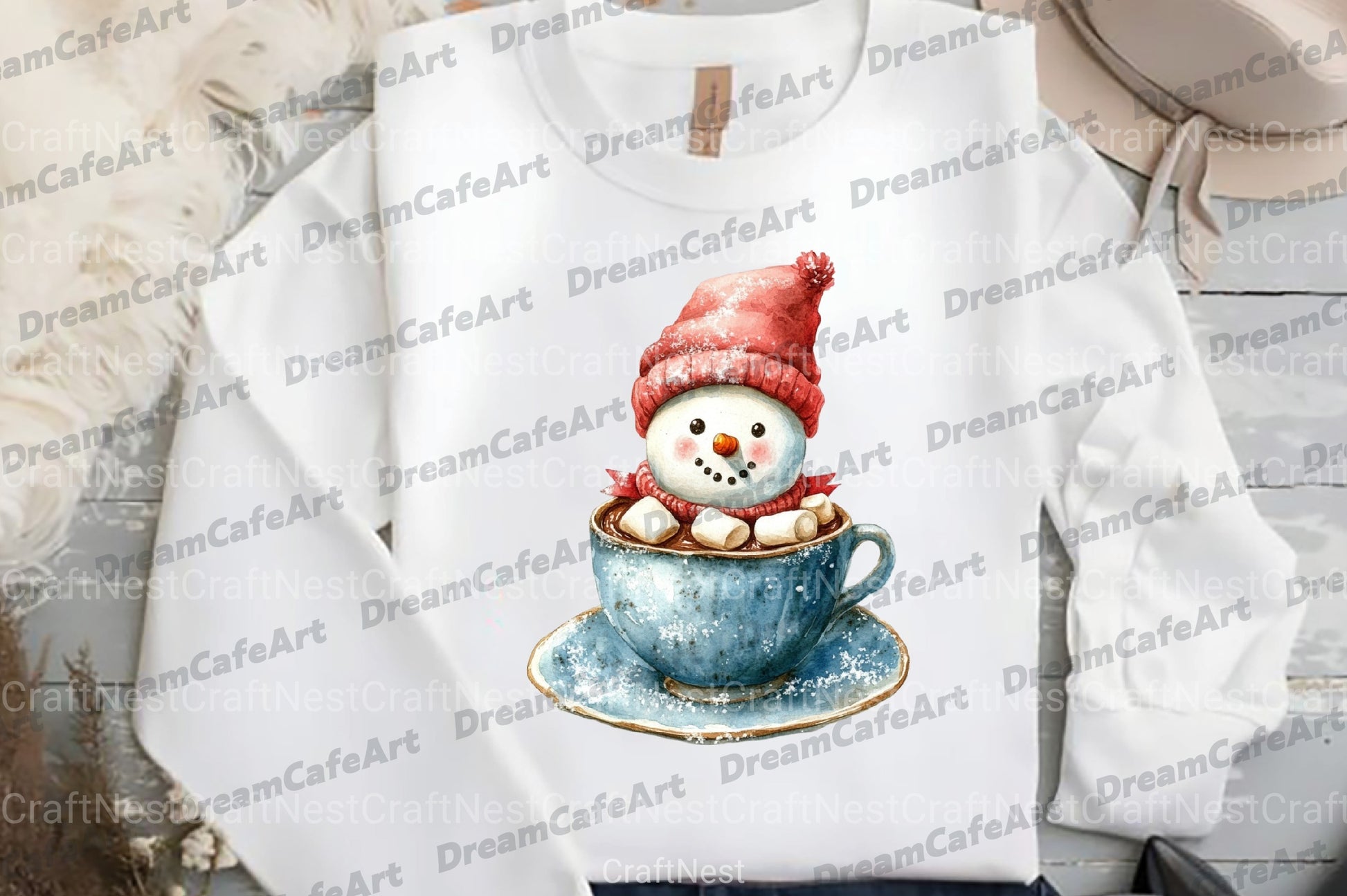 Cute Snowman Christmas Clipart Bundle 23 - CraftNest - Digital Crafting and Art