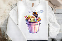 Cute Halloween Bees Clipart Bundle - CraftNest - Digital Crafting and Art