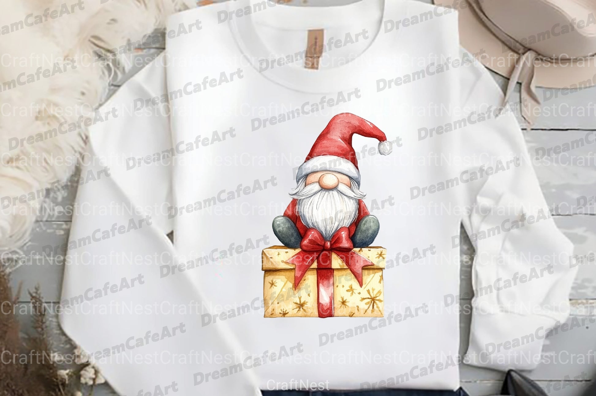 Merry Christmas Gnomes Clipart Bundle - CraftNest - Digital Crafting and Art