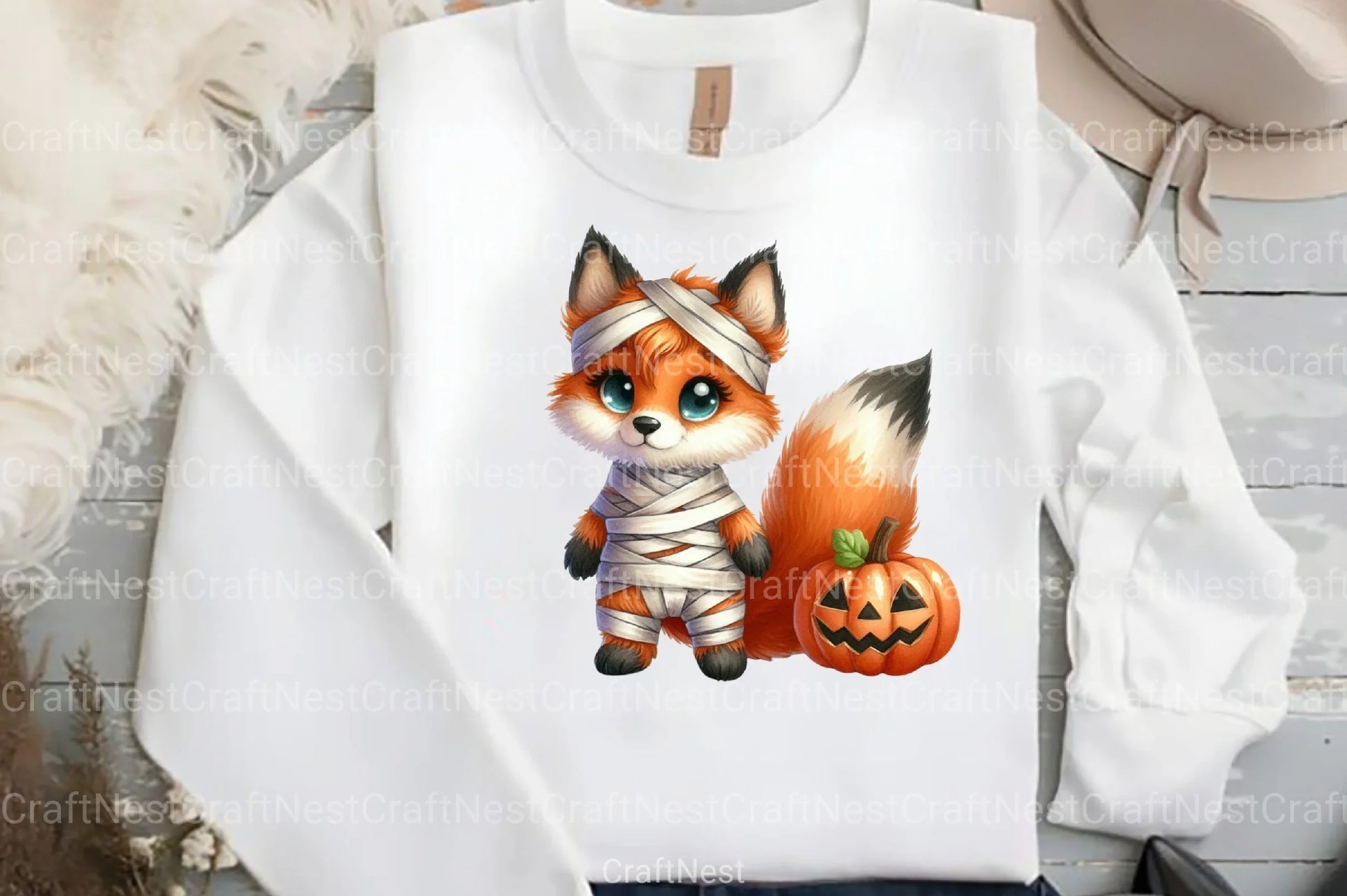 Halloween Mummy Animals Clipart Bundle - CraftNest - Digital Crafting and Art