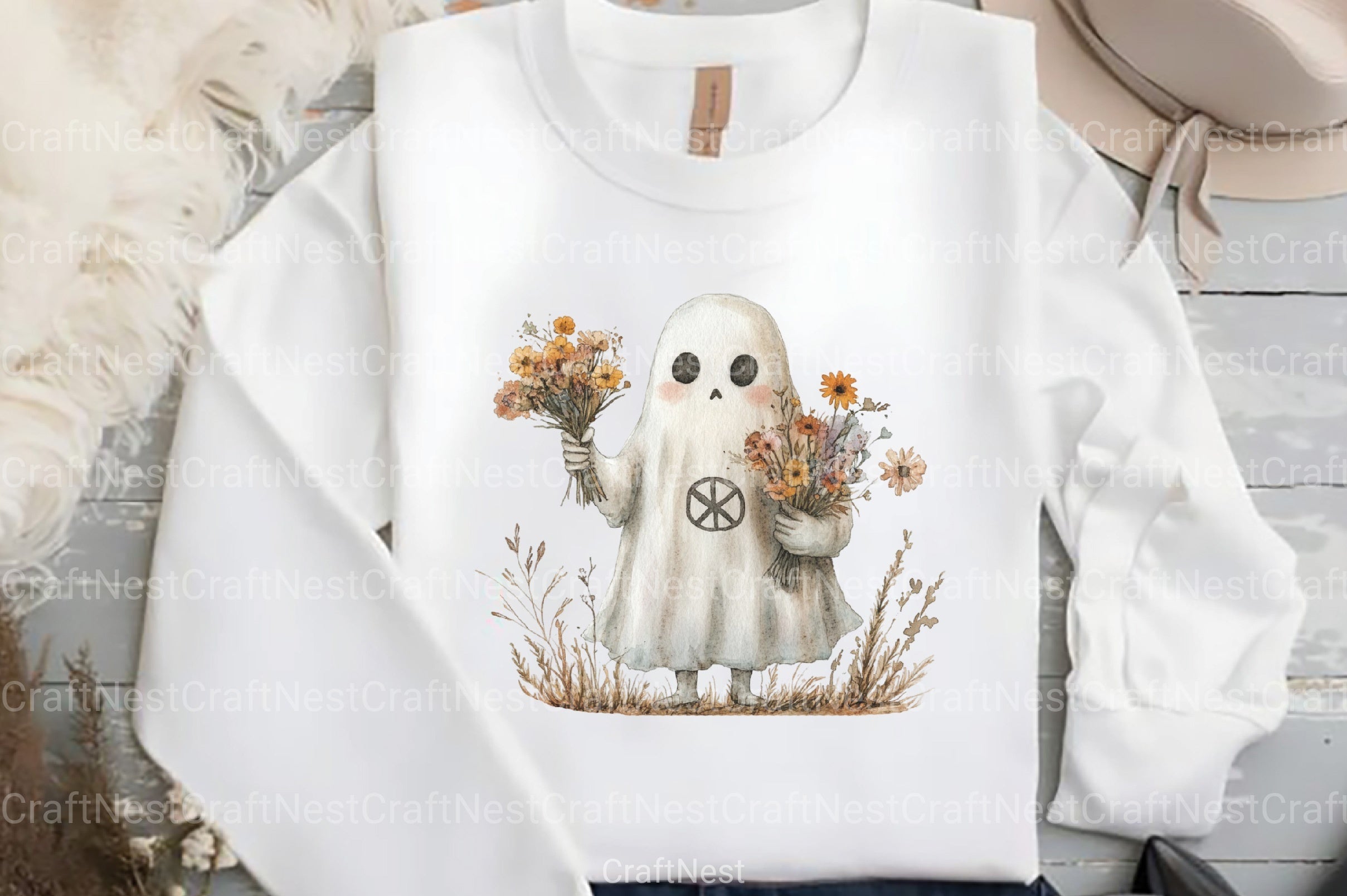 Boho Halloween Clipart Bundle 1 - CraftNest - Digital Crafting and Art