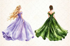 Princess Clipart Bundle - CraftNest - Digital Crafting and Art
