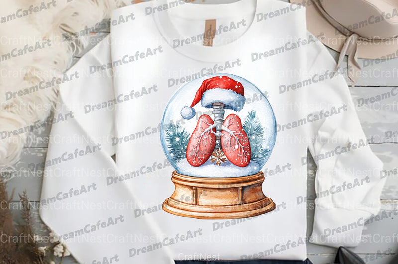 Lung Snow Globe Clipart Bundle - CraftNest - Digital Crafting and Art