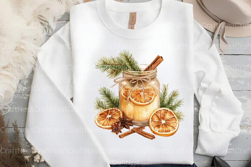 Christmas Decor Clipart Bundle - CraftNest - Digital Crafting and Art