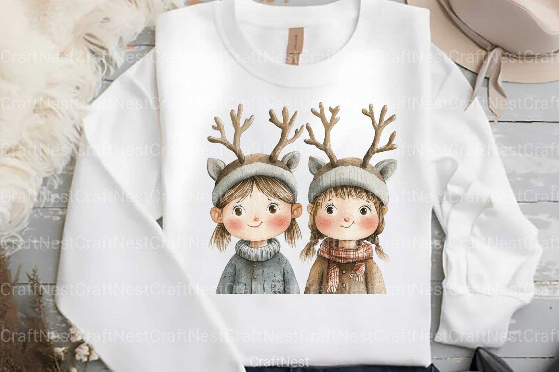 Christmas Family Clipart Bundle 2 - CraftNest - Digital Crafting and Art