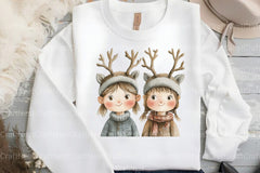 Christmas Family Clipart Bundle 2 - CraftNest - Digital Crafting and Art