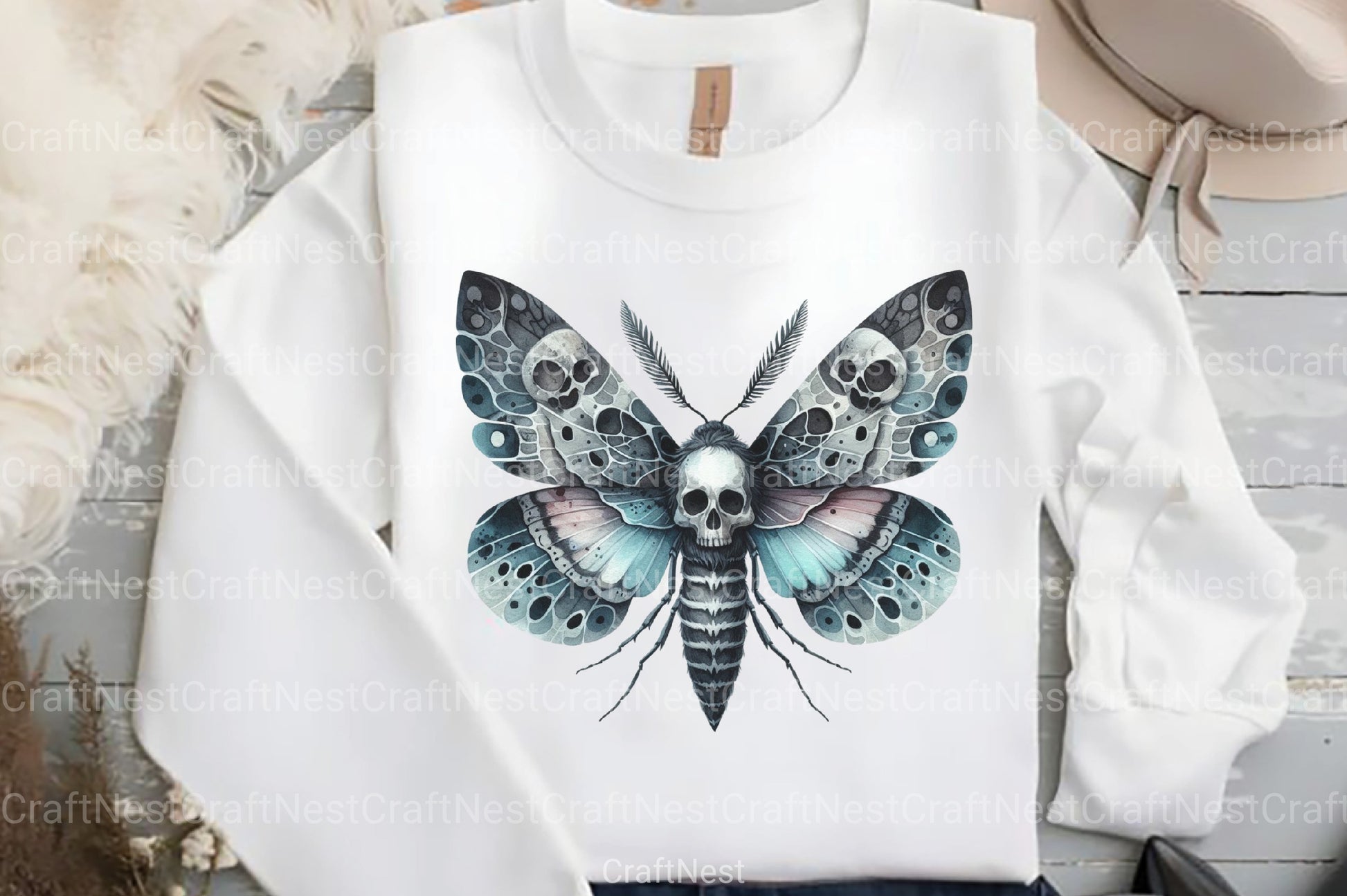 Antique Gothic Halloween Clipart Bundle 44 - CraftNest - Digital Crafting and Art