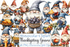 Thanksgiving Gnome Clipart Bundle