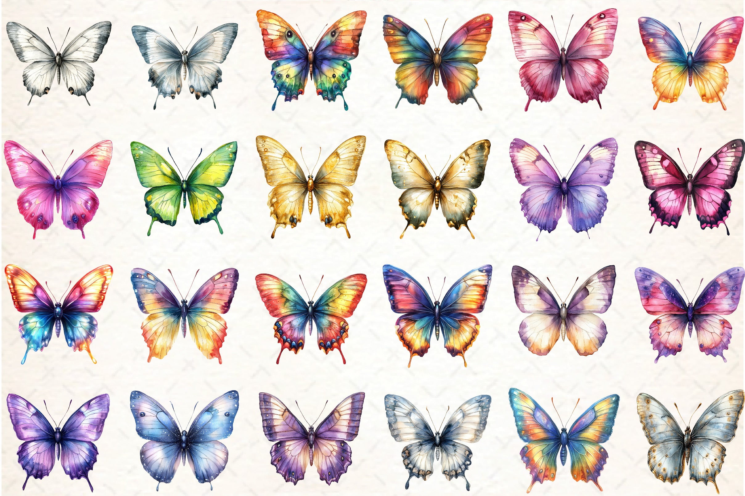 Butterfly Clipart Bundle