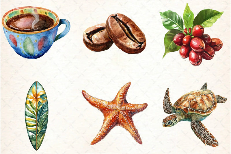 Rainforest Vintage Nature Clipart Bundle - CraftNest - Digital Crafting and Art