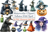 Halloween Witch Clipart Bundle 1