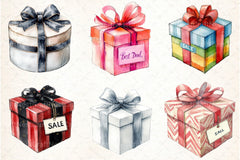 Gift Box Graphic Black Friday Clipart Bundle - CraftNest - Digital Crafting and Art