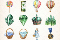 Vintage Wizard of Oz Clipart Bundle - CraftNest - Digital Crafting and Art