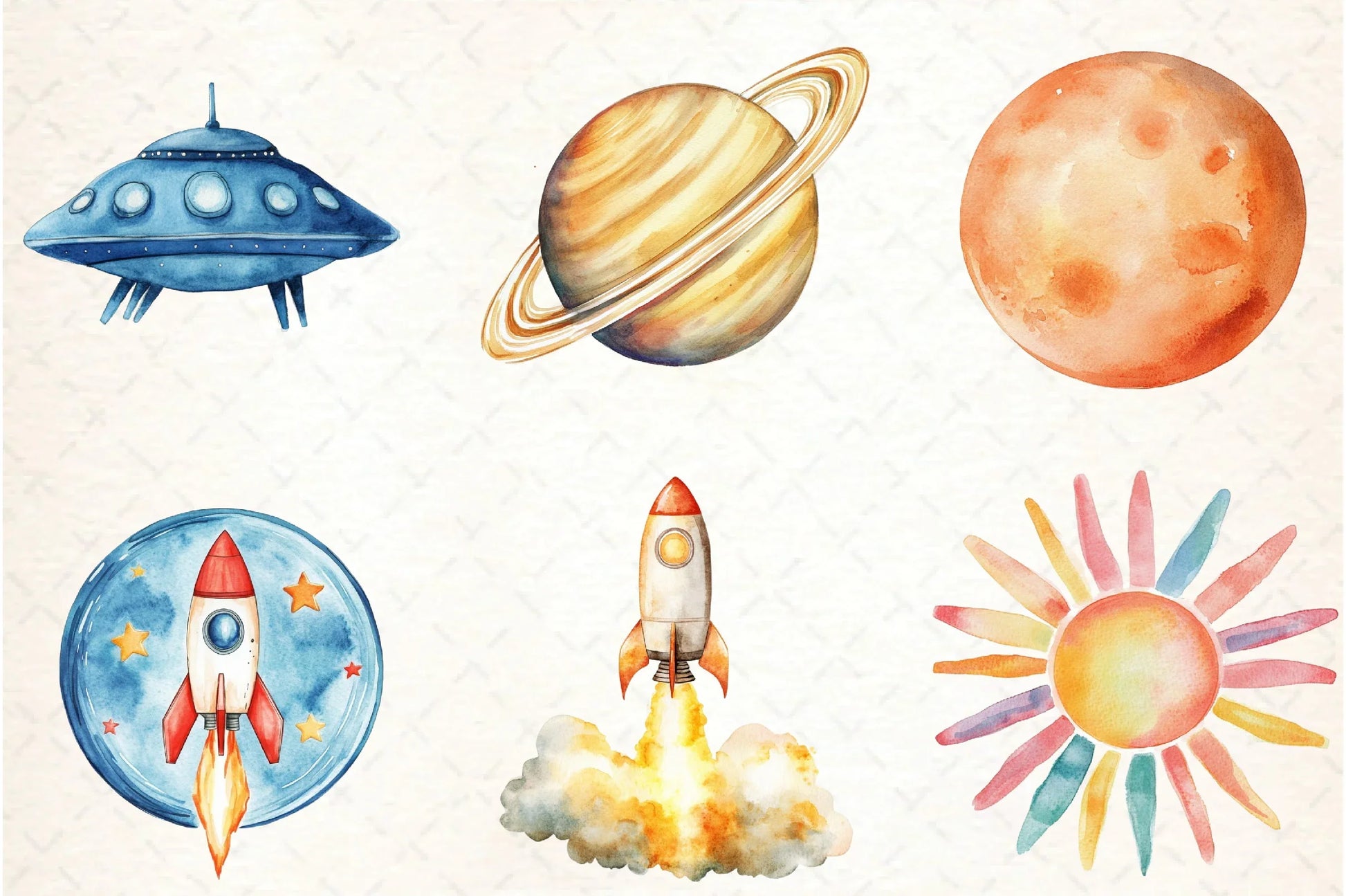 Space Clipart Bundle - CraftNest - Digital Crafting and Art