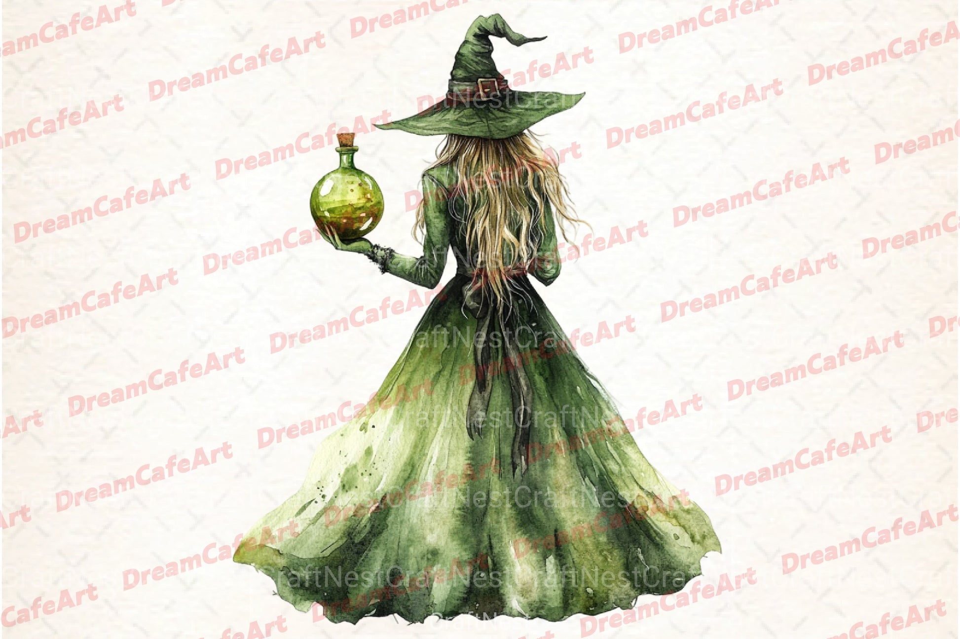 Halloween Witch Clipart Bundle 1 - CraftNest - Digital Crafting and Art