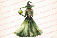 Halloween Witch Clipart Bundle 1 - CraftNest - Digital Crafting and Art