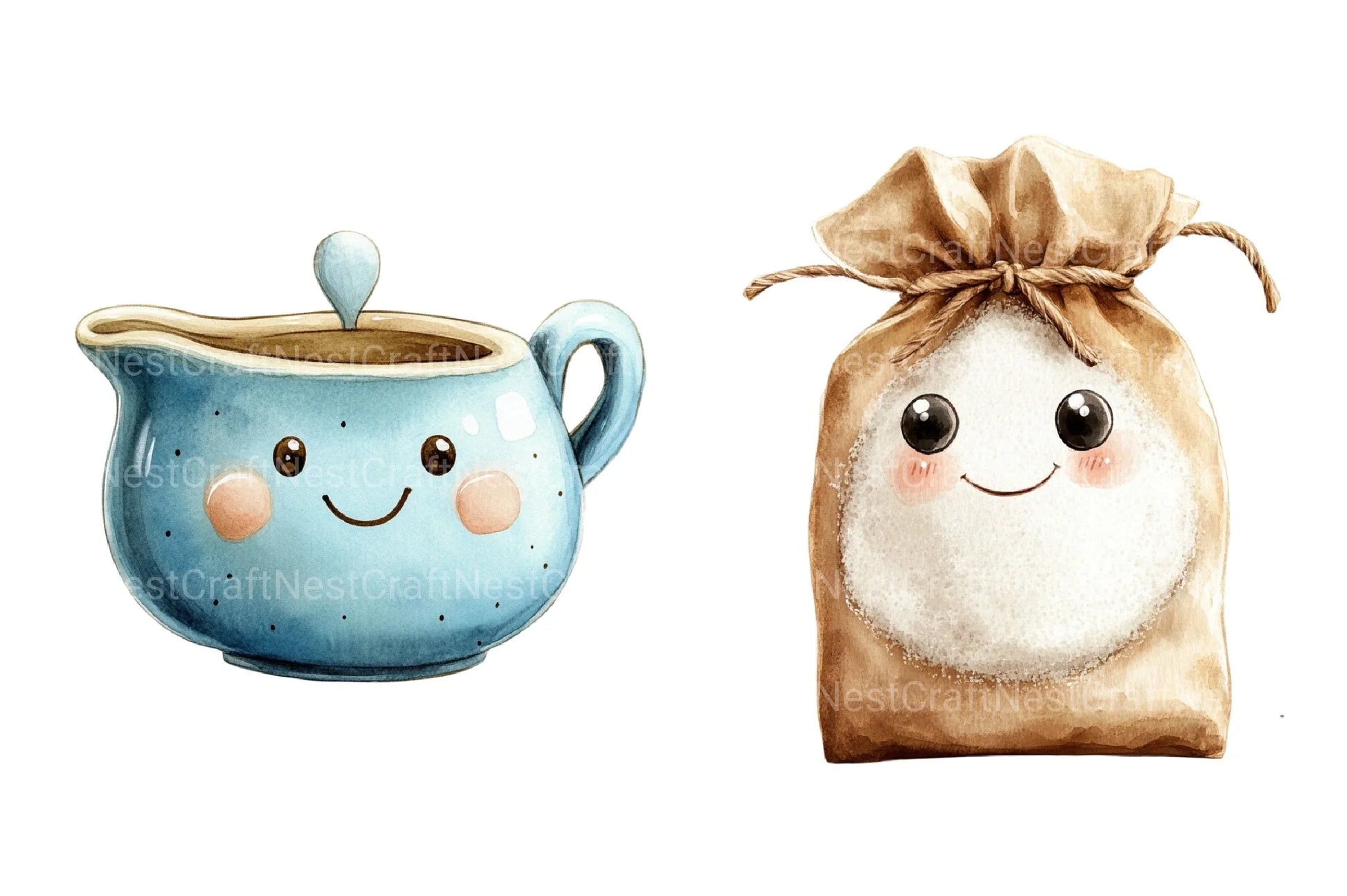 Kawaii Thanksgiving Clipart Bundle - CraftNest - Digital Crafting and Art