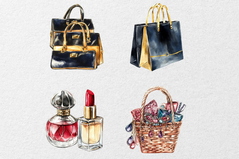 Luxury Black Friday Shopping Clipart Bundle - CraftNest - Digital Crafting and Art