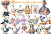 Funny Silly Goose Clipart Bundle 99