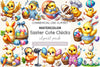 Easter Chicks Clipart Bundle
