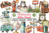 Retro Travel Clipart Bundle