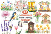 Warm Spring Clipart Bundle 1