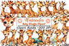 Baby Giraffe Clipart Bundle