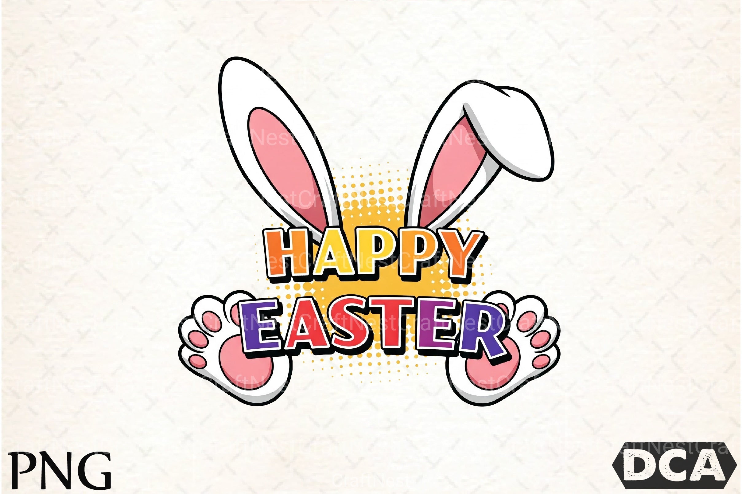 Happy Easter Clipart Bundle 89 - CraftNest - Digital Crafting and Art