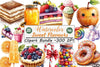 Sweet Flavours Clipart Bundle