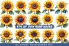 4th of July Sunflower Clipart 2