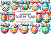 Easter Eggs Clipart Bundle