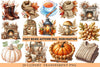 Cozy Beige Autumn Clipart