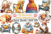 Autumn Chilly Morning Clipart Bundle 4